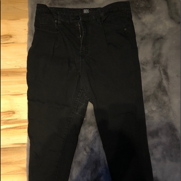 Black cropped jeans - Picture 2 of 2
